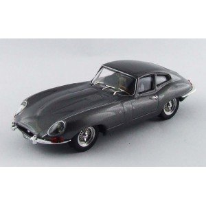 1/43 VOITURE MINIATURE Jaguar Type E coupé gris métallisé foncé-1962-BEST9556